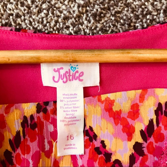 Justice Girl’s Leopard Print Maxi Dress - Picture 6 of 9